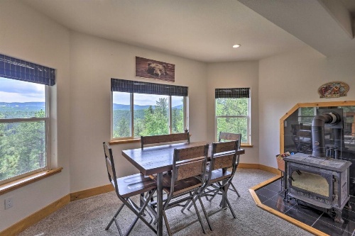 Upscale Mountain-View Manor with Deluxe Deck! image 16