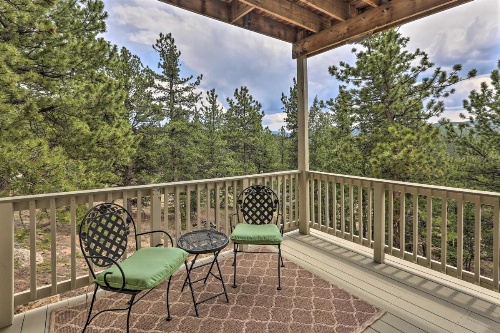 Upscale Mountain-View Manor with Deluxe Deck! image 36